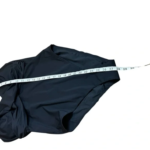 KNIX Sculpt Wrap One Piece Swimsuit- Black UPF 50- XL - Picture 12 of 13